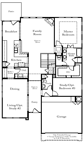 avana circle c model home floorplan